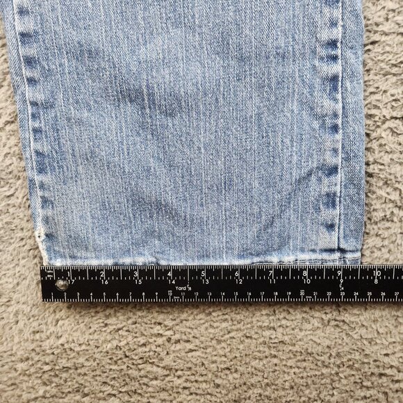 Levi's Relaxed Boot Cut Jeans Women's 16M Blue Stretch High Rise Western Denim - Picture 8 of 12